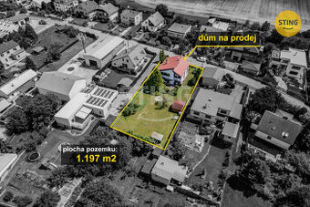 Prodej dvougenerační vily s stavební pozemkem, Vřesi, 133128