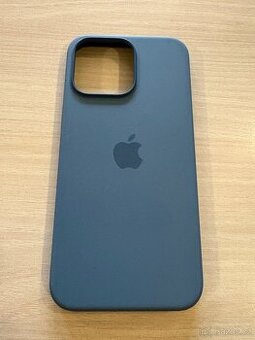 Apple Silikonový kryt s MagSafe na iPhone 16 Pro Max denimov