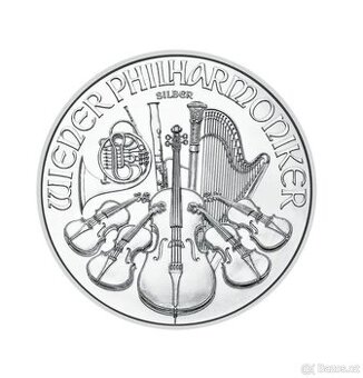 Investiční stříbrná mince Wiener Philharmoniker