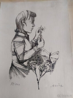 Jan Janča český malíř a grafik