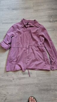 Starorůžová lehká letní halenka 42/44