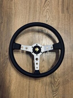 Sportovni volant Momo style Prototipo stříbrný