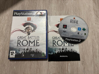 Hra na PS2 - Playstation 2 - Great battles of Roma