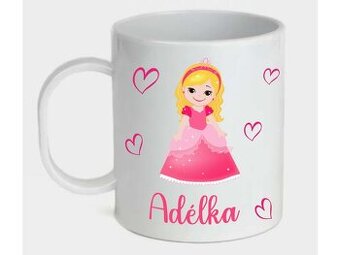 Plastový hrnek, jméno na přání -více obrázků