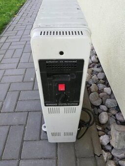 Prodám spolehlivý elektrický radiátor NORDGAS 2000 W Text in