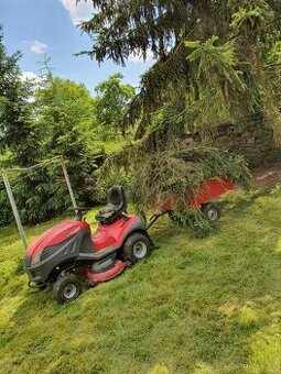 CastelGarden XT220 s vozíkem