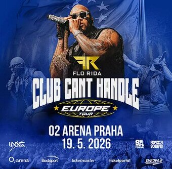 Flo Rida –Club Can’t Handle Europe Tour 19.5. VIP klub patro
