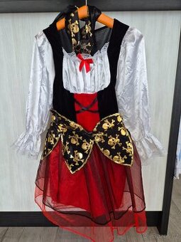 Dívčí kostým pirátky vel. 134