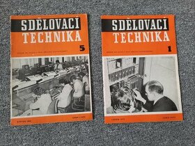 Časopisy Sdělovací technika staré 1962 a 1972