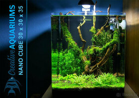 Akvárium NANO CUBE 30x30x35cm - 1