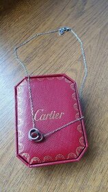 Náhrdelník Cartier Love dva kroužky - 1