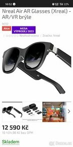 xReal Air - brýle pro AR/VR s MicroOLED displeji