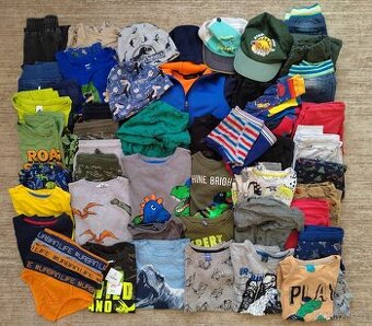 Balík set mix komplet oblečení na kluka vel. 122/128