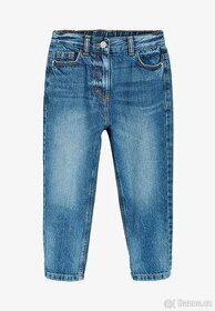 Dívčí džíny Next, styl Mom jeans.