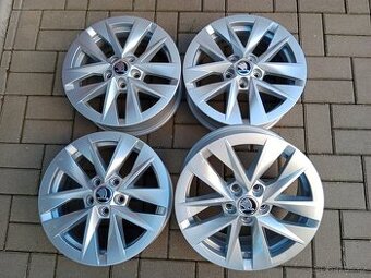 alu kola 5x100 r15 Škoda Fabia 4.