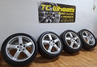 Alu kola R17 5x112 TEC + letní pneu 225/45/17