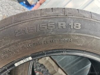 Letní pneu Continental 215/55/18