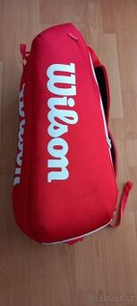 Tenisový bag Wilson Super Tour Red 15Pk 2025