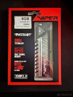 PATRIOT Viper Steel DDR4 8GB (2x4GB) 2666MHz