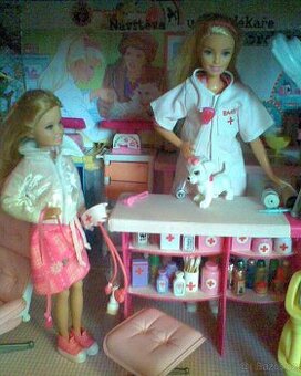Barbie veterina se zvířátky VELKÁ SLEVA