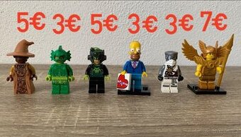Lego figúrky Ninjago, HP, Spider-Man a iné