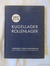Katalog kuličkových ložisek r.1936,1937 a výběr norem 1985