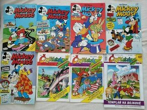 Čtyřlístek a Mickey Mouse