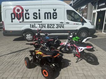 Dětské čtyřkolky-Pitbike-prodej-půjčovna
