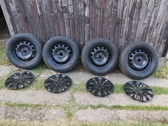 Plechové disky škoda Superb 3 215/60/16 zimní gumy