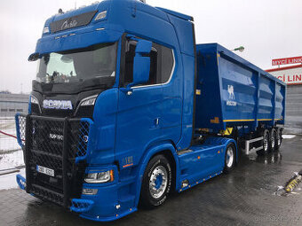 SCANIA S580 + návěs WIELTON NW - 3 HARDOX
