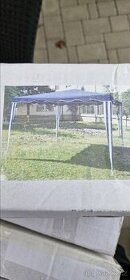 altán party 3x3m modro bílý nový