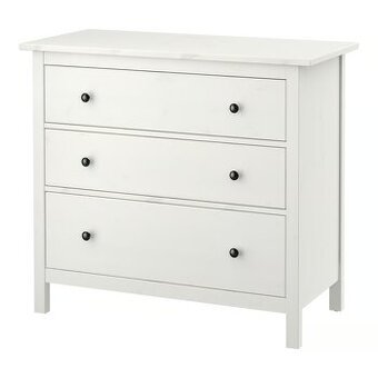 Bílá komoda Hemnes