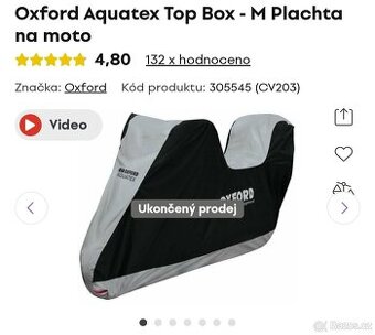 Plachta na skutr
