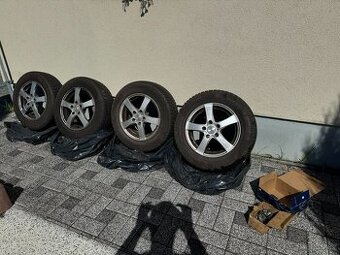 Disky na VW Golf 6 + zimní pneu Michelin