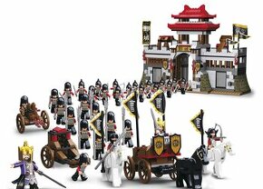 Japonský hrad s 30 bojovníky " le go " stavebnice