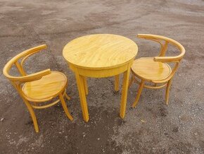 UPZ, Halabala, stolek dvě židle
