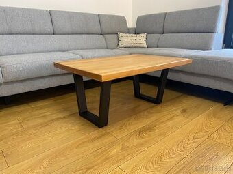 Kovové nohy na stůl ve tvaru V černé (2 ks v sadě)