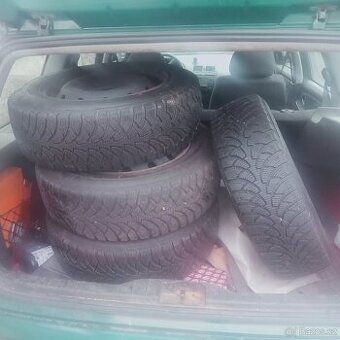 Zimní sada kol, plecháče, 185/65R15