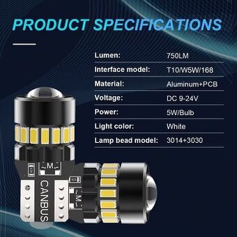 T10 Led žárovky