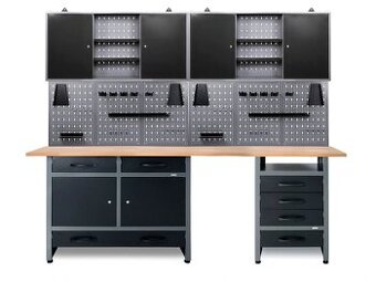 Dílenský ponk, pracovní stůl ALL IN 240 cm