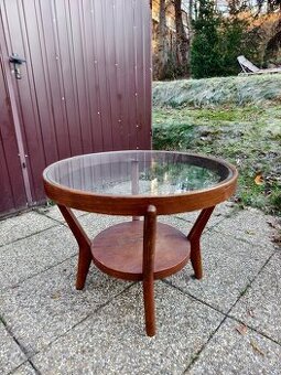 Starožitný konferenční stolek Kropáček a Koželka