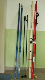 Běžky Artis 210 cm (nové), Germina 215 cm, Rossignol délka 2