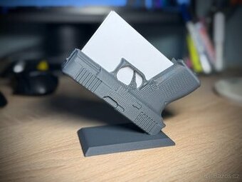 Dekorativní držák na vizitky Glock 19