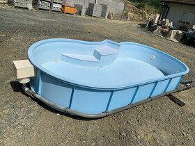 Plastovy PP bazen 4 x 2 m s filtraci