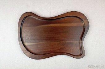 Dřevěný podnos mahagon.