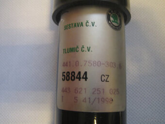 Škoda 1000, 100, 105, 110, 120, 130, 135 - tlumiče přední