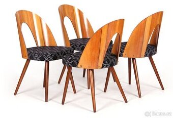 Luxusní jídelní retro židle po celkové renovaci.