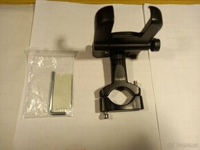 Kovový držák na mobil iPhone 6cm až 10cm na kolo