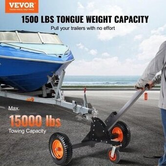 3-kolový posunovací vozík pro karavan nebo lodní vlek