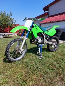 Kawasaki KX 125 rok 1993 po Celkové GO.